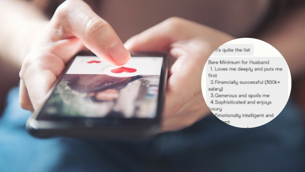 Internetsko upoznavanje i popis zahtjeva jedne korisnice