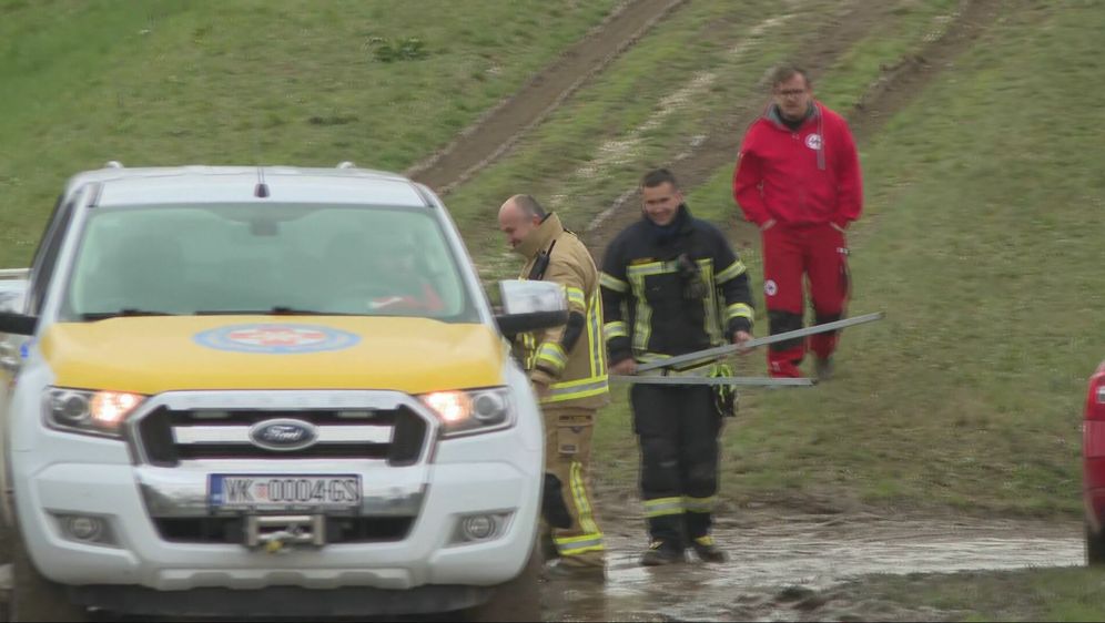 Spašavanje migranata na Savi