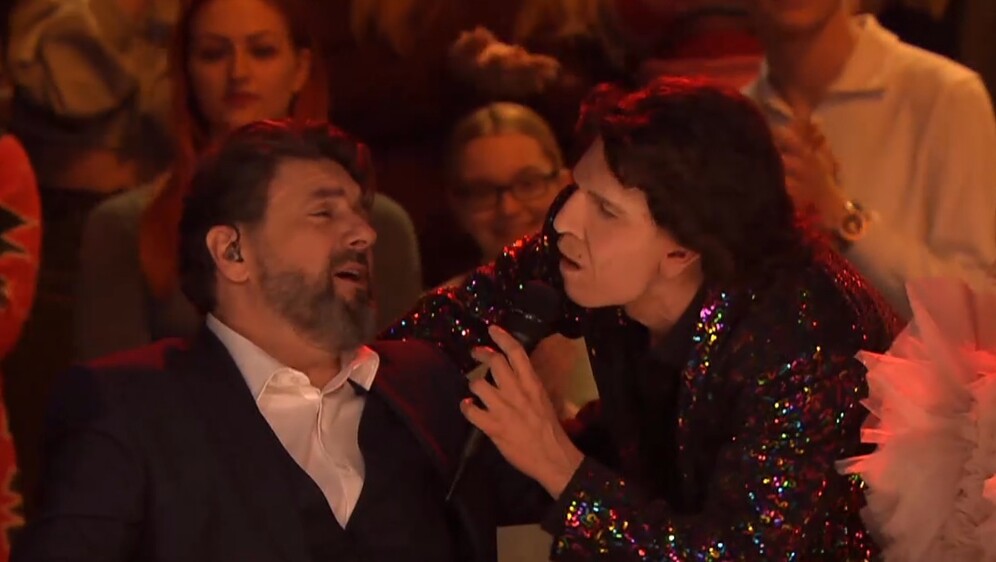 David Balint kao Jasmin Stavros