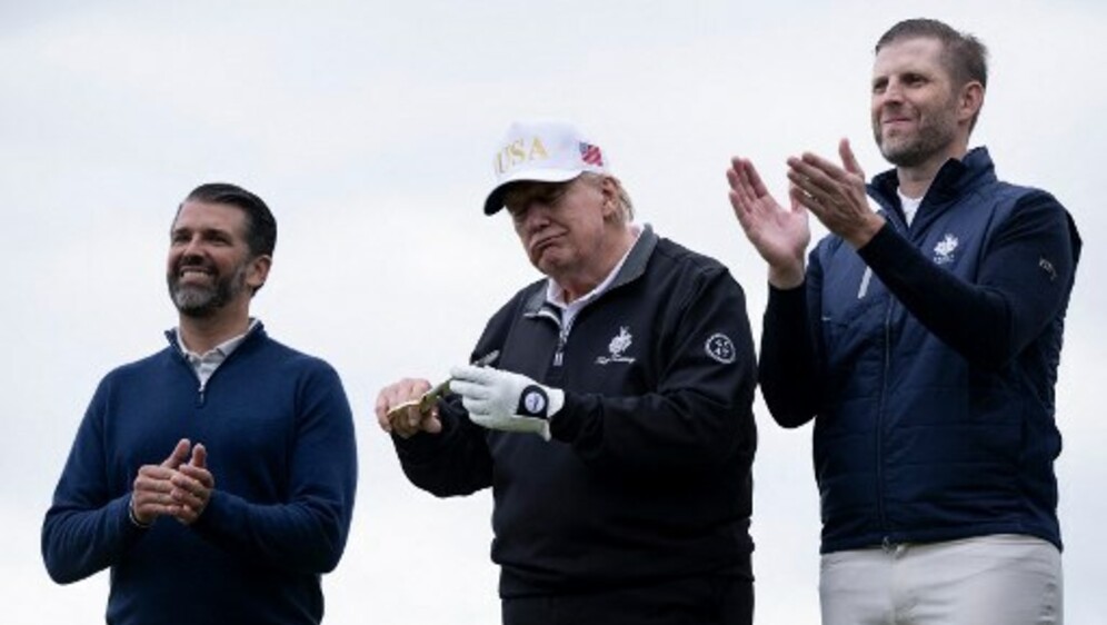 Eric Trump i Donald Trump Jr. - 2