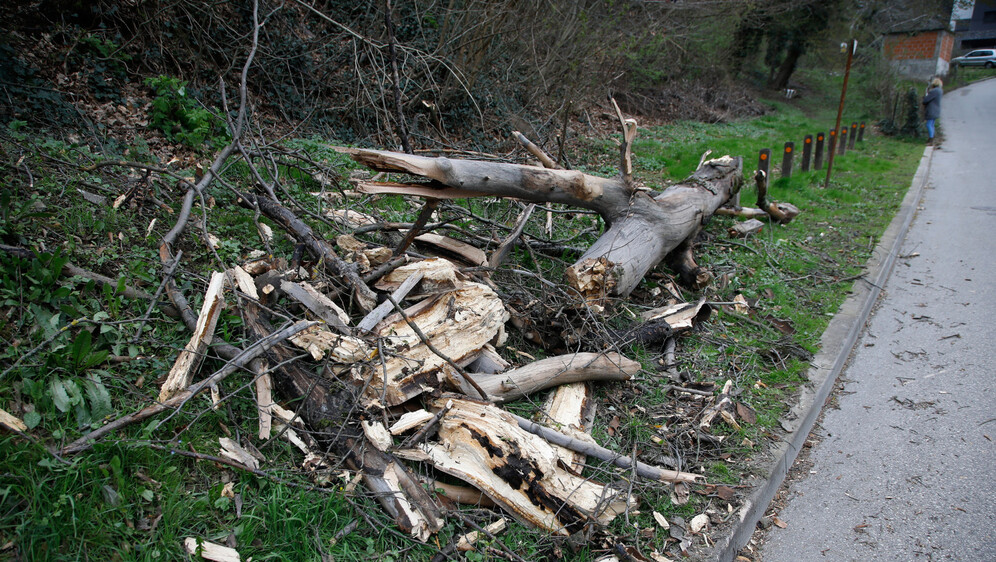 Šteta nakon oluje u Zagrebu