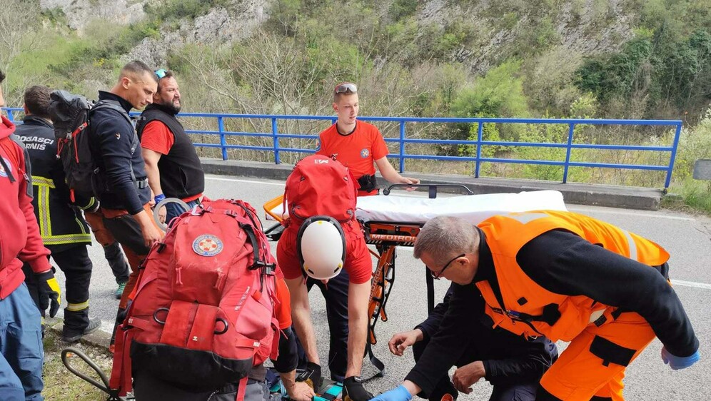 Akcija spašavanja u kanjonu Čikole - 2