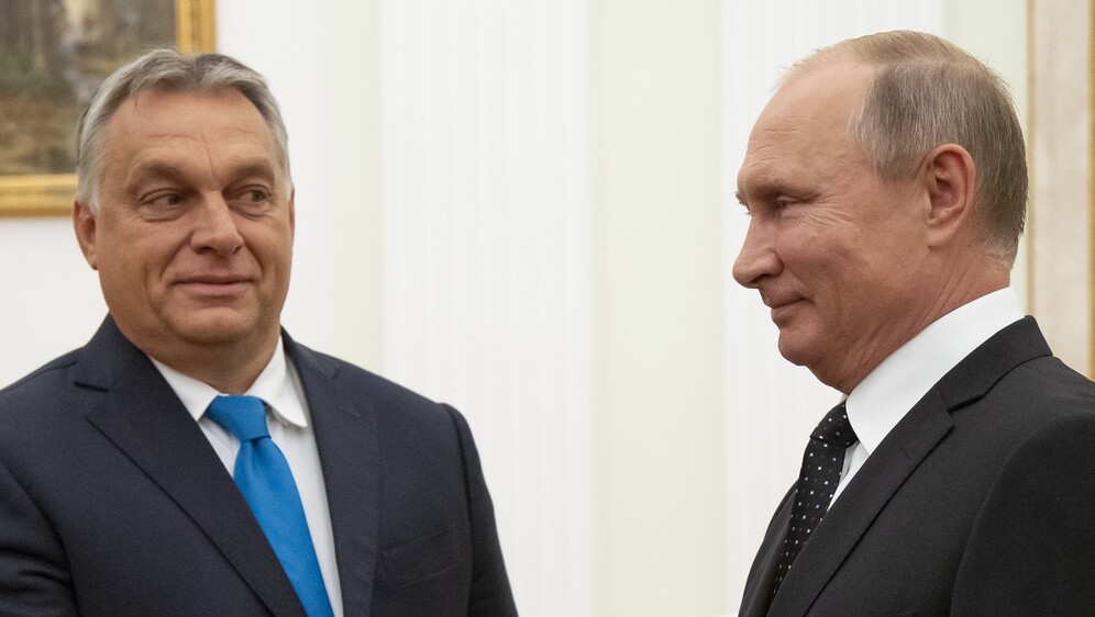 Viktor Orban i Vladimir Putin