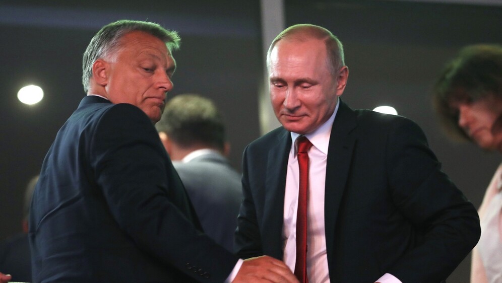 Viktor Orban i Vladimir Putin