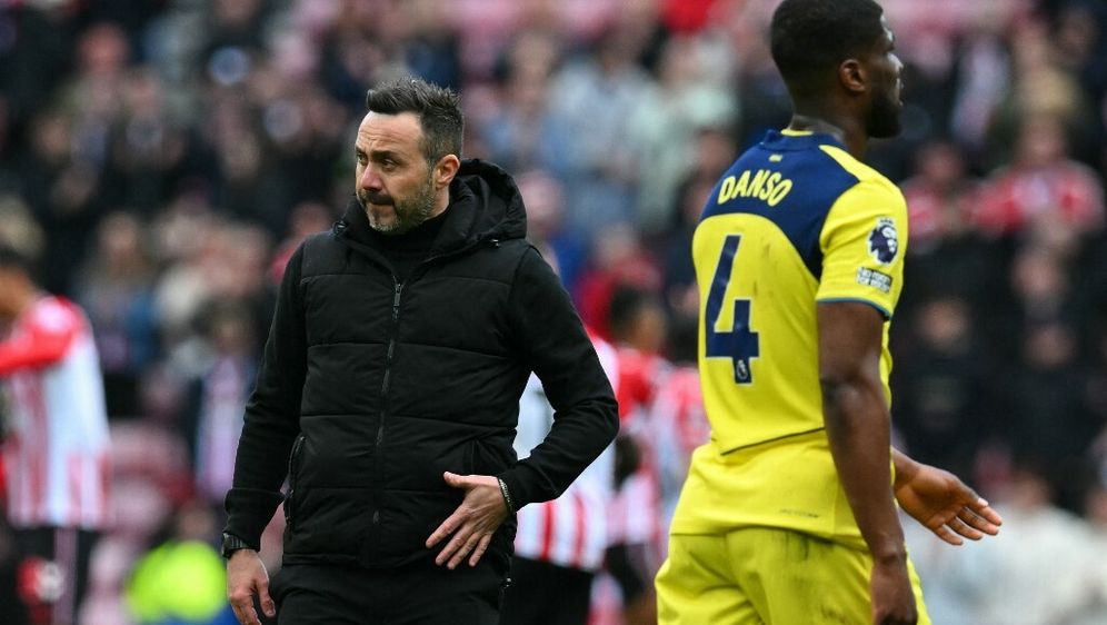 Roberto De Zerbi i Kevin Danso