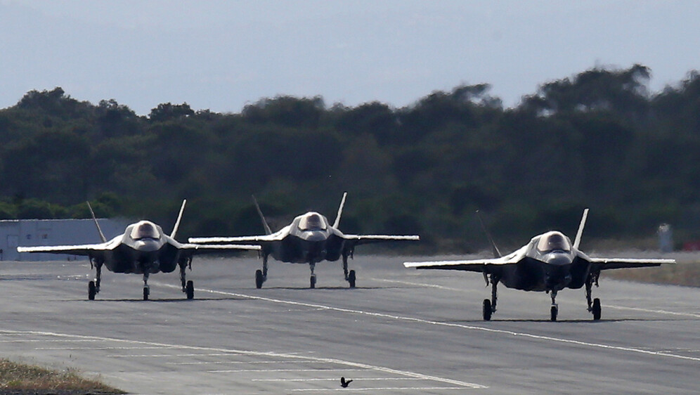 Zrakoplovi F-35B u bazi Akrotiri