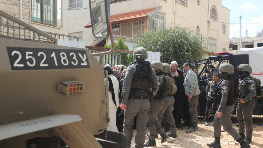 Kontrolna točka IDF-a na ulazu u izbjeglički kamp Jenin na Zapadnoj obali