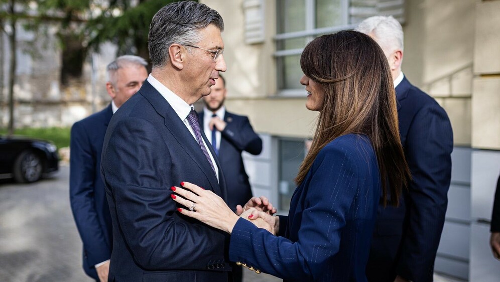 Andrej Plenković, Darijana Filipović