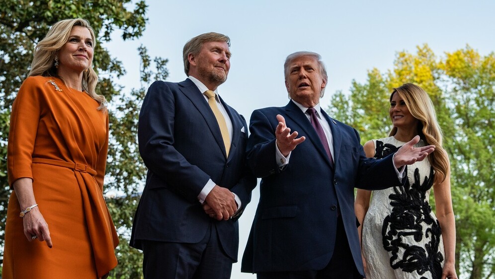 Donald Trump, Melania Trump, kralj Willem-Alexander i kraljica Máxima - 3