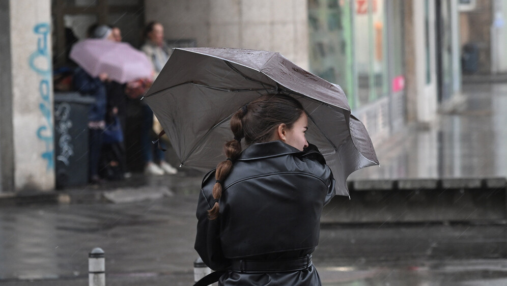 Kiša u Zagrebu, ilustracija