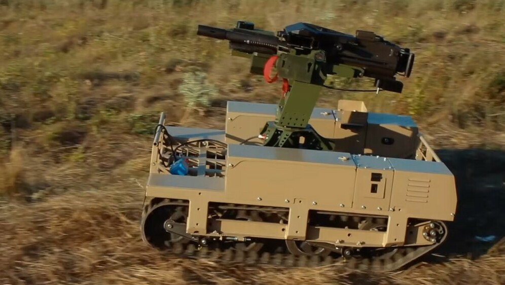 Ukrajinski kopneni robotski sustav TerMIT