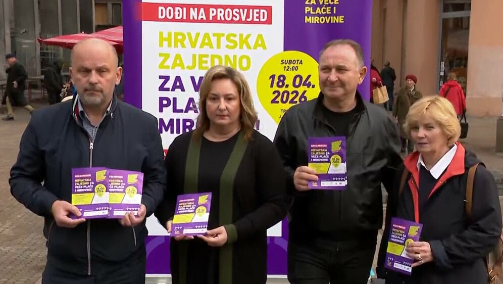 Sindikati pozvali na prosvjed