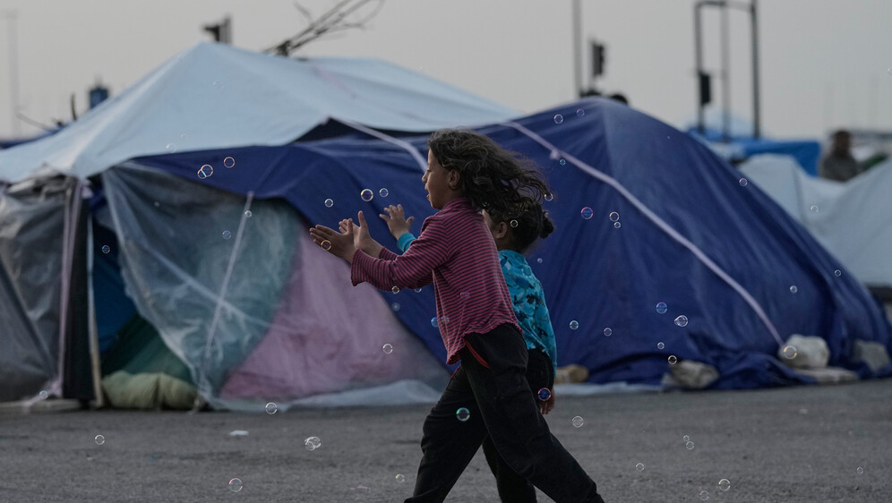 Raseljene obitelji u južnom predgrađu Bejruta