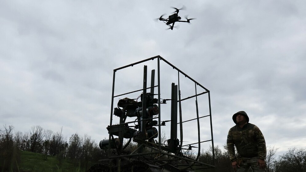 Ukrajinska vojska testira dron