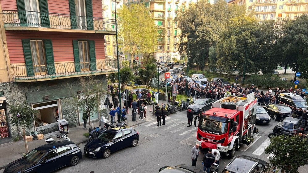 Opljačkana banka u Napulju