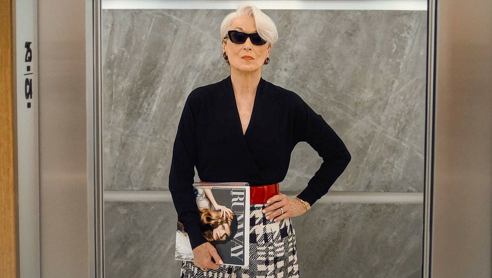 Meryl Streep kao Miranda Priestly u filmu Vrag nosi Pradu 2