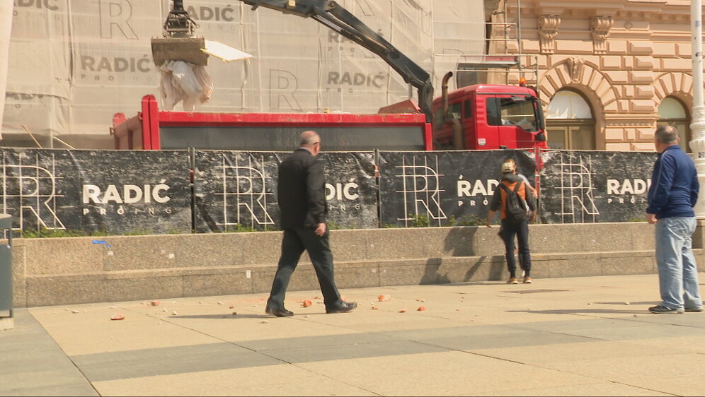 Nesreća u centru Zagreba