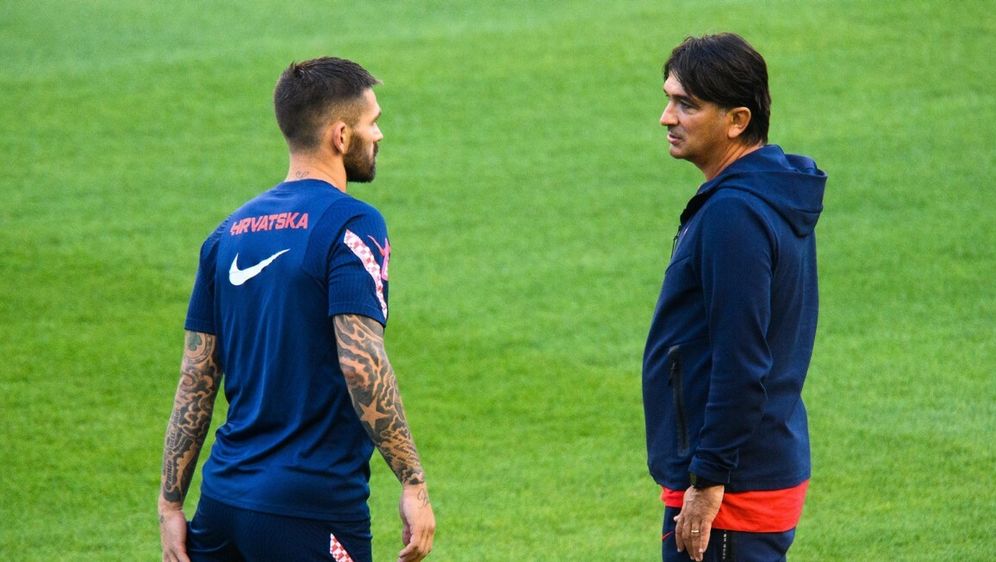 Marko Livaja i Zlatko Dalić