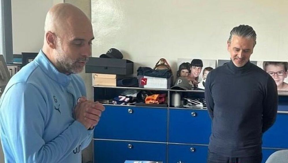 Pep Guardiola i Zlatko Dalić