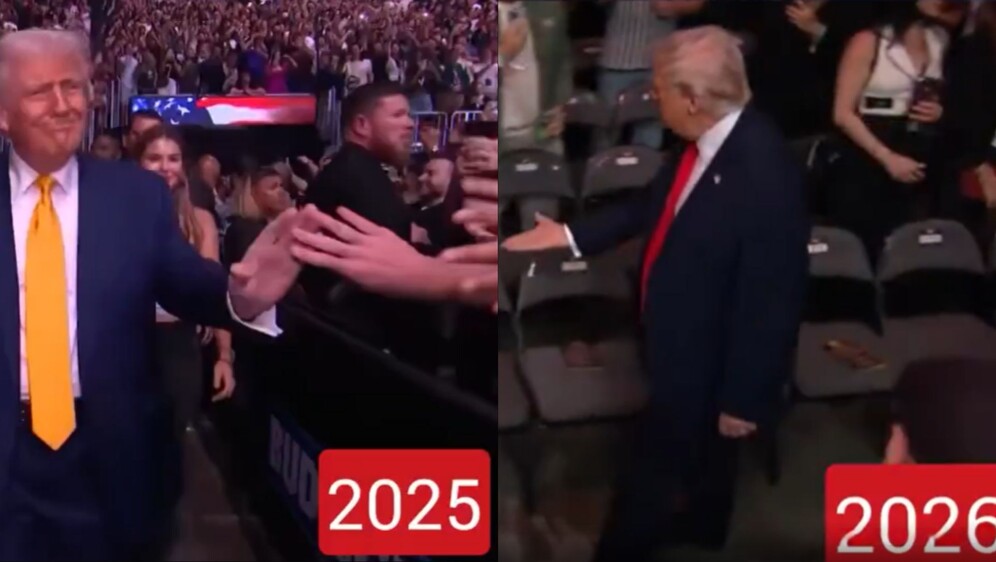 Američki predsjednik Donald Trump na UFC-u