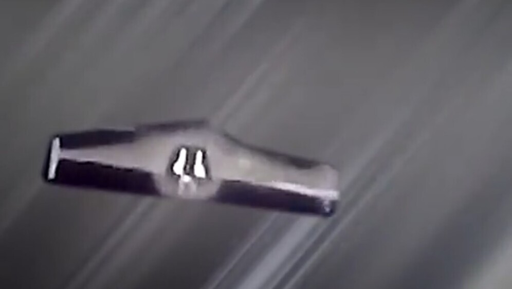 Presretanje ruskog drona Geran iznad otvorenog mora