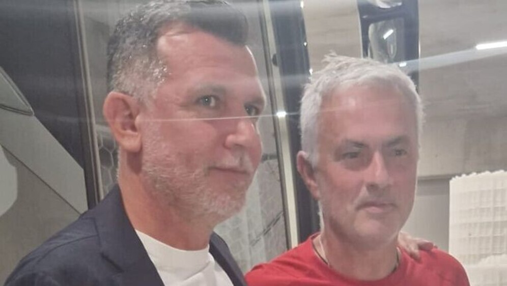 Zoran Zekić i Jose Mourinho