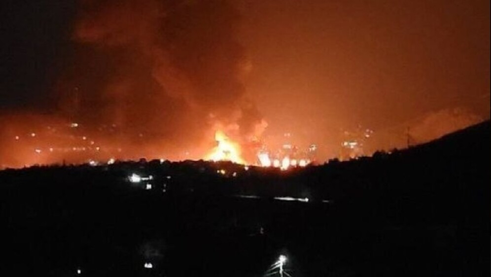 Gori rafinerija na Crnom moru