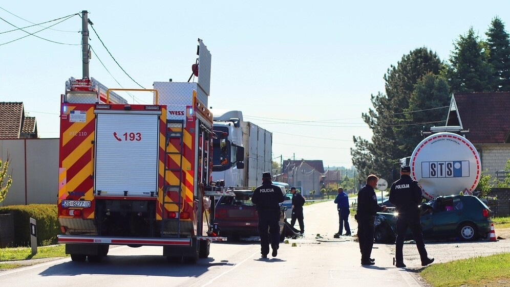 Teška prometna nesreća u Pitomači - 1