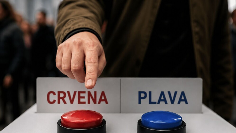 Dilema oko crvenog i plavog gumba