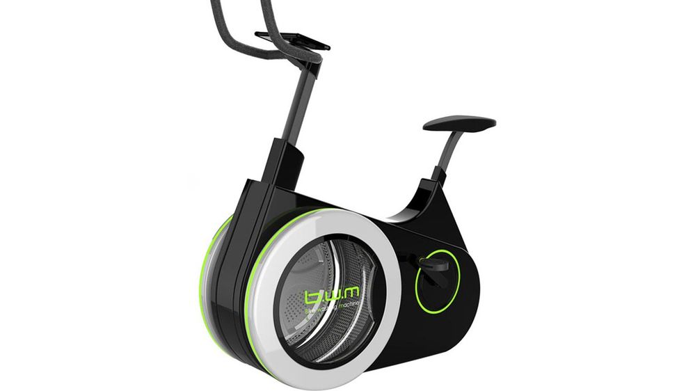 Genijalna ideja, bicikl koji postaje vaša perilica rublja