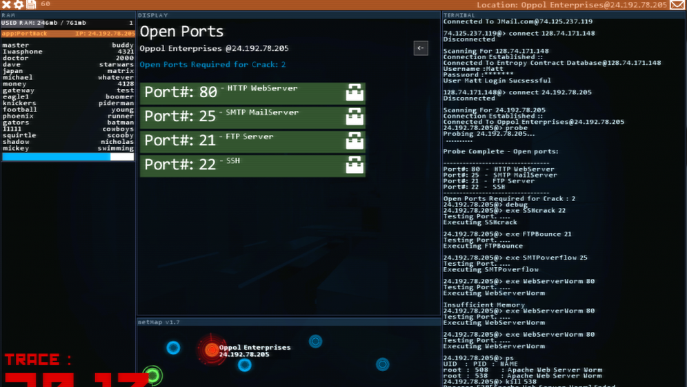 Hacknet: Igra bazirana na hakiranju