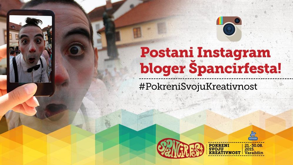 Postani Instagram bloger Špancirfesta i zaradi 1500 kuna!