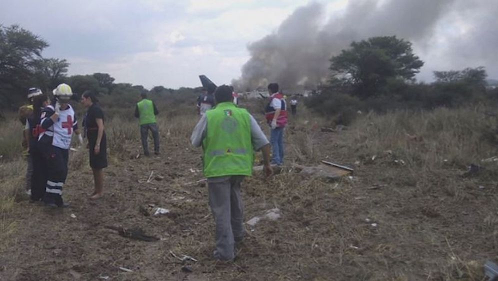 U Meksiku se srušio avion (Foto: screenshot/APTN)
