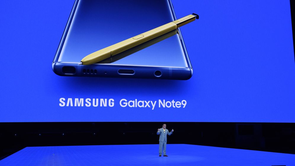 Samsung Galaxy Note 9 (Foto: AFP)