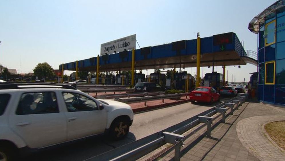 Gužva na ulazu u Zagreb (Foto: Dnevnik.hr)