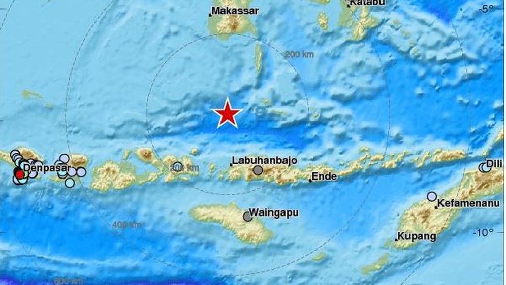 Blagi potres pogodio Indoneziju (Foto: Screenshot)