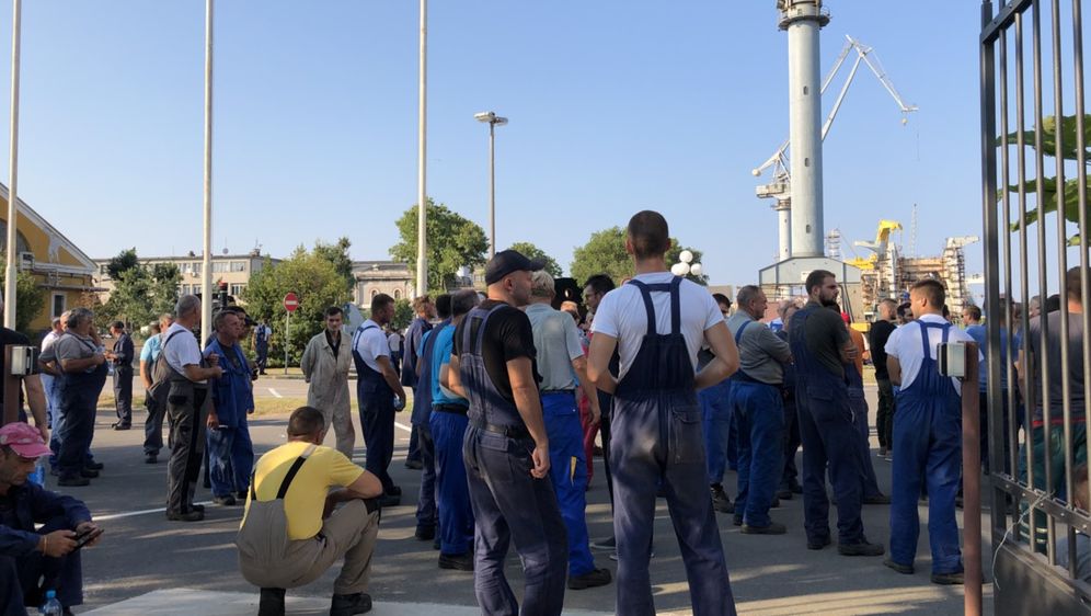 Štrajk u Uljaniku (Foto:  Dnevnik.hr)