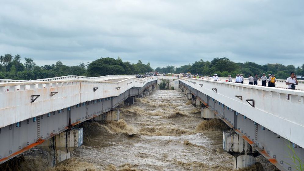 Puknula brana u Mjanmaru, evakuirano 50.000 ljudi (Foto: AFP)