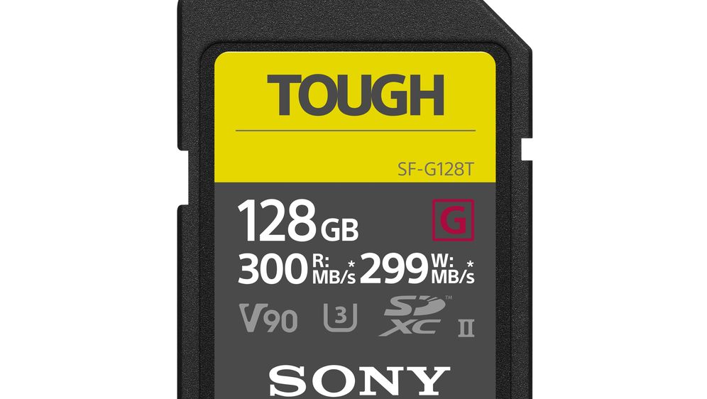 SF-G serije TOUGH specification (Foto: Sony)