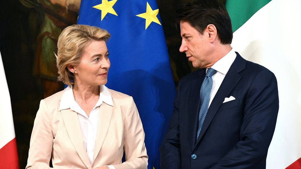 Ursula von der Leyen i Giuseppe Conte (Foto: AFP)