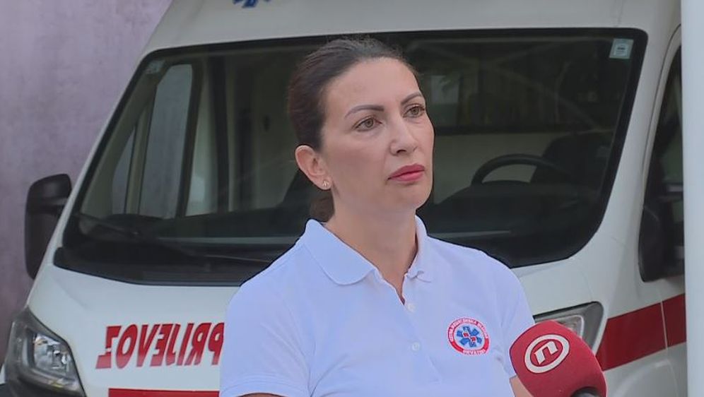 Milica Ognjenović iz HItne pomoći Knin (Foto: Dnevnik.hr)