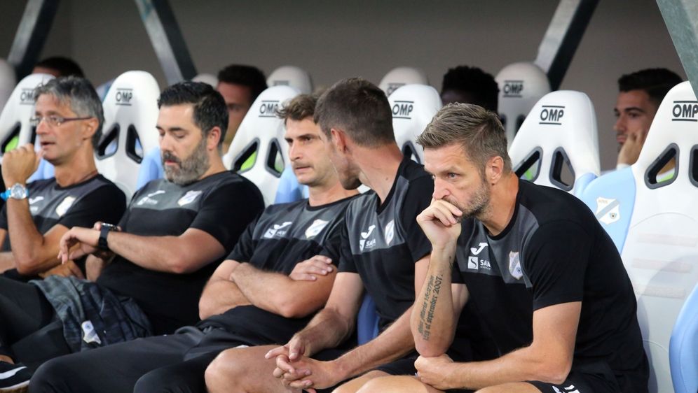Trener Rijeke Igor Bišćan (Photo: Goran Kovacic/PIXSELL)