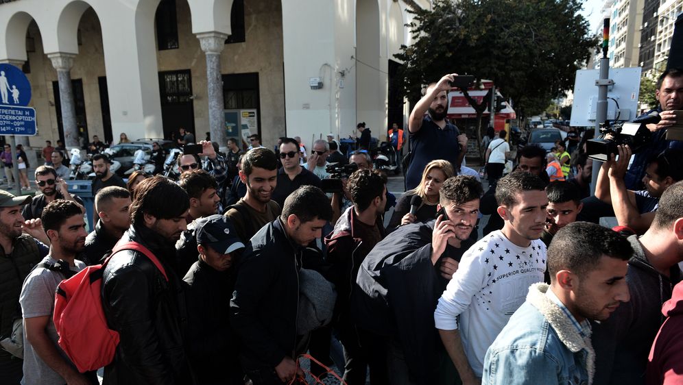 Migranti u Grčkoj (Foto: AFP)