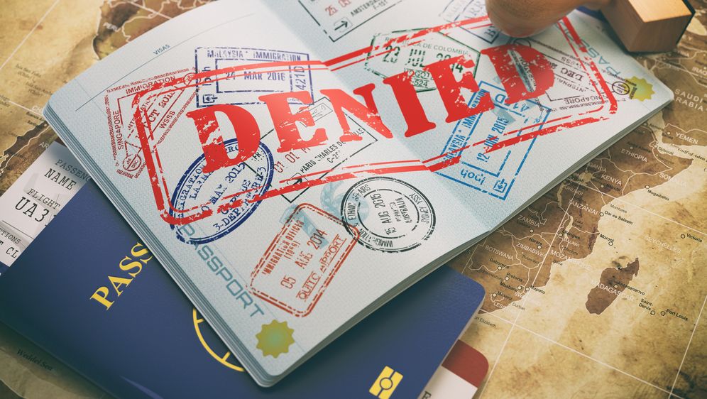 Odbijena viza, ilustracija