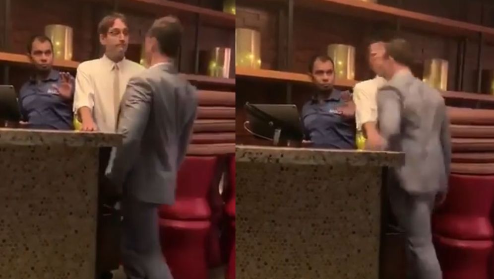 Udarac u glavu (Foto: Screenshot)