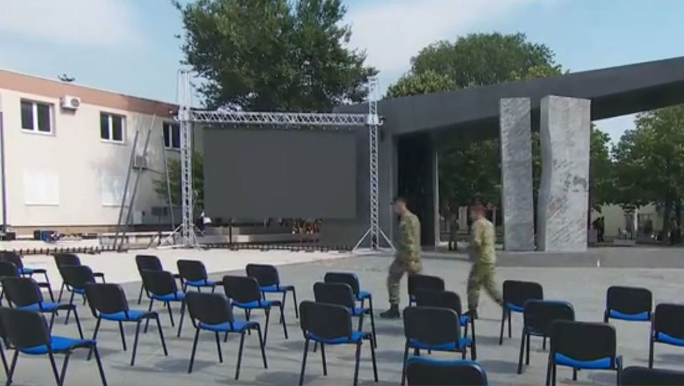 Hrvatski vojnici u Kninu zbog priprema proslave 25. obljetnice Oluje - 1