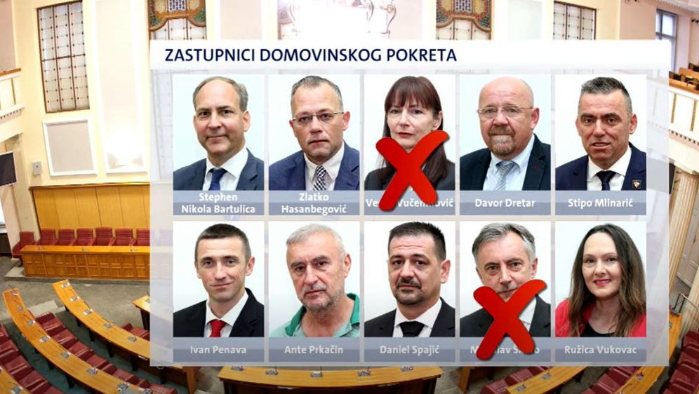 Političke promjene u Saboru - 1