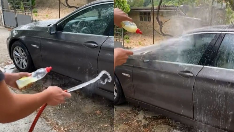TikTok/pranje automobila