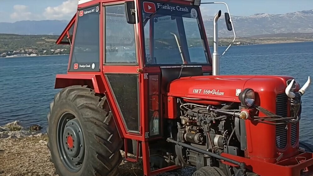 Traktor na moru