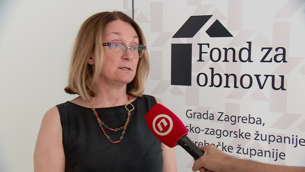 Snježana Penović, voditeljica Fonda za obnovu Grada Zagreba - 1